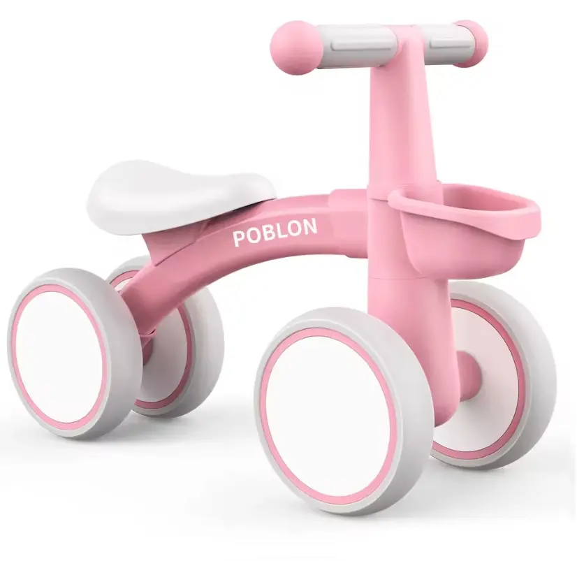 Bicicleta-de-Equilibrio-para-Bebés-sin-Pedales-Rosa.webp