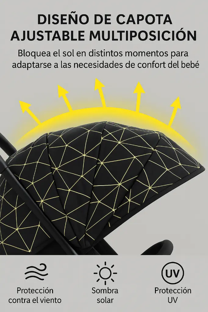 Capota Ajustable para Bebé.webp