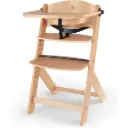 Silla Alta Evolutiva de Madera ENOCAR – Ergonómica y Portátil con Bandeja y Barrera (6 meses a 10 años)