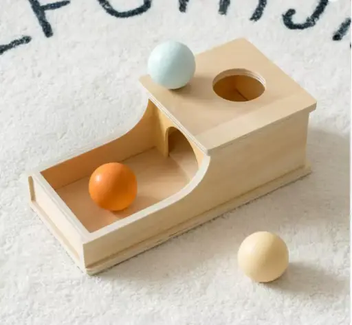 Juguete Montessori de Madera – Caja Sensorial de Bolas para Bebés (0-3 años) (copia)