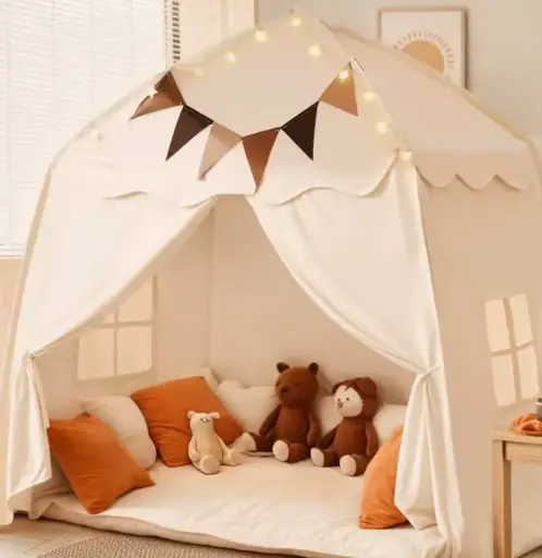 Tienda de Sueños – Refugio Mágico Infantil para Cama y Juegos